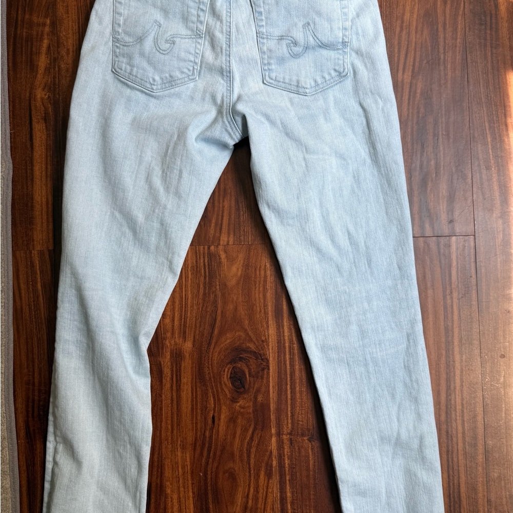 AG Jeans Prima Cigarette Crop Size 28 Light Blue - Picture 2 of 8
